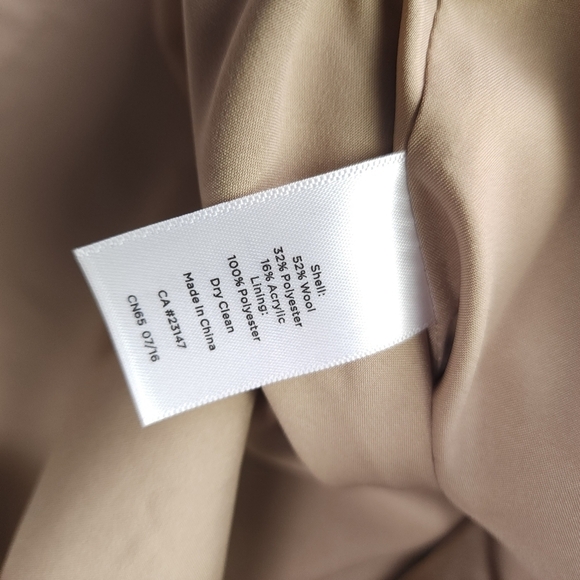 Talbots Tan Plaid Wool Blend Skirt Sz 4 - Picture 13 of 13